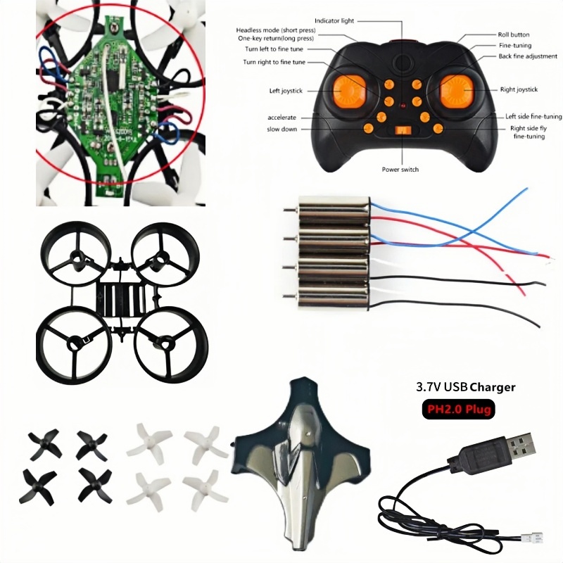 Kit complet de drone DIY 2.4G  - Eachine Drone E010 avis et prix